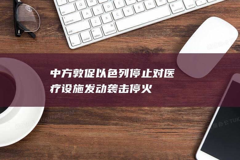 中方敦促以色列停止对医疗设施发动袭击|停火|傅聪|安理会|联合国|巴勒斯坦