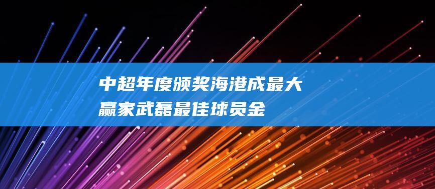 中超年度颁奖:海港成最大赢家武磊最佳球员+金靴|上海申花|王雷|国安|长春亚泰