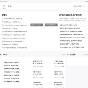 农产品价格行情信息