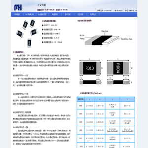 合金毫欧电阻