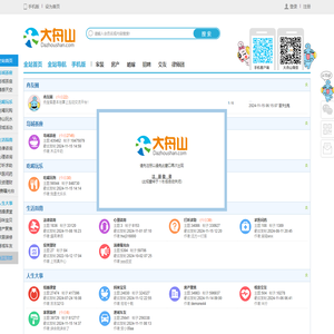 大舟山论坛（dazhoushan.com）同住一座城,爱上大舟山!