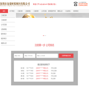 深圳市龙瑞财税顾问有限公司深圳市华瑞税务师事务所有限公司